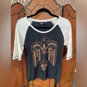 Y2K Graphic 3/4 Sleeve Tee